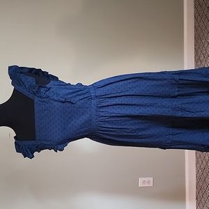 Universal Threads Navy Midi Dress